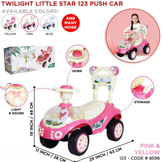 Little Star Twilight 123 Push Car