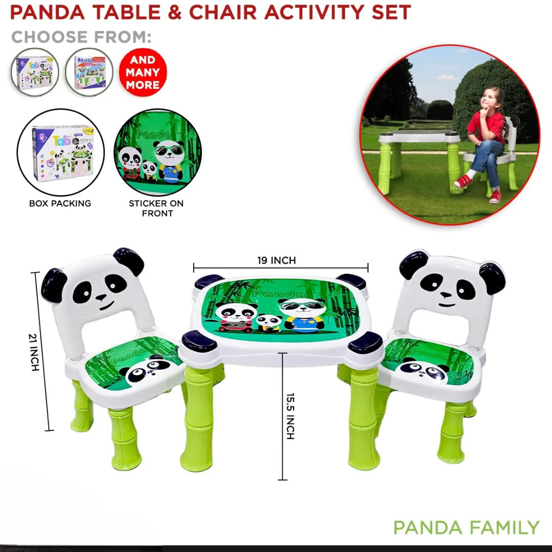 Panda Table & Chair Set